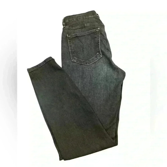 Good American Womens 8/29 Good Legs High Rise Dark Wash Ankle - Picture 2 of 4
